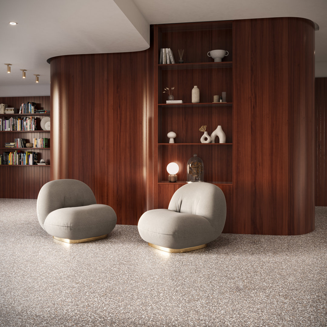 Brezza Terrazzo 23.62 in. x 23.62 in. Honed Terrazzo Floor and Wall Tile (3.87 Sq. Ft. / Each)